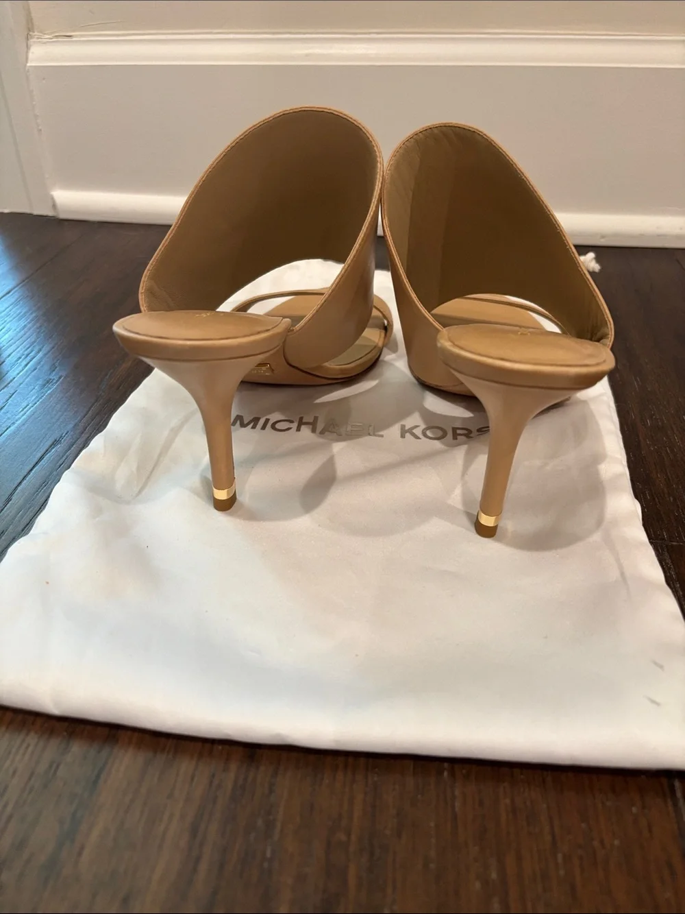 Michael Kors Collection Burnett leather mules size 40/9